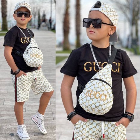 🔥 ENSEMBLE ENFANT LUXE + SAC ASSORTI – IMPORT TURQUIE 🇹🇷 🔥