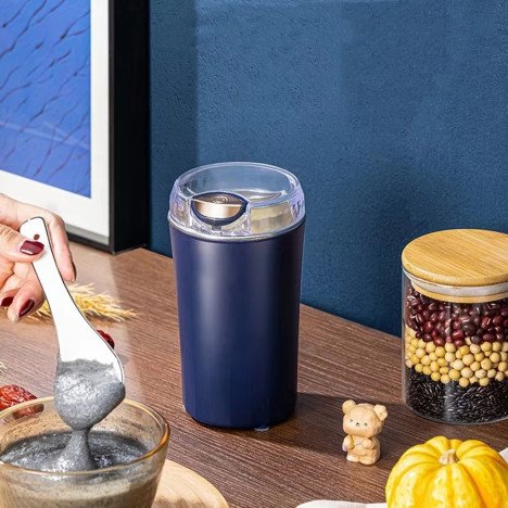 FOURNISSEUR À ADJAME Moulin à café et à médicaments personnalisable, petit moulin électrique domestique avec 8 lames pour la cuisine chinoise, mixeur