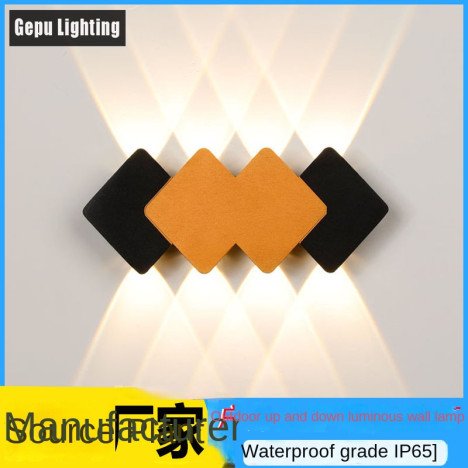 FOURNISSEUR À ADJAME  Applique murale LED extérieure moderne support carré E26 lumière à induction étanche pour allée escalier jardin montage mural