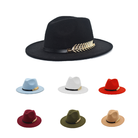 FOURNISSEUR GROSSISTE ADJAME Nouveau Designer Vintage Fedora Chapeaux Hommes En Gros