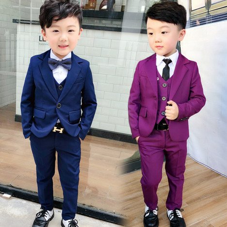 Fournisseur chine👔 Ensemble Costume 3 Pièces Premium pour Garçons – Élégance et Style