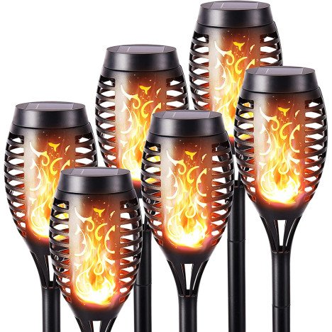 FOURNISSEUR À ADJAME  Vertak interrupteur à clé et contrôle de la lumière led lampe solaire de jardin extérieure IP65 lampe torche solaire légère