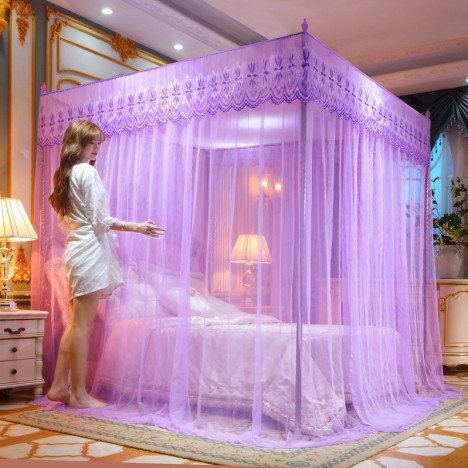 FOURNISSEUR CHINE Moustiquaire de lit portable et pliable 2026 – Grande tente ronde de luxe, magnifique et très demandée