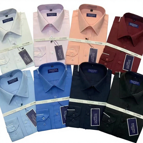 FOURNISSEUR ADJAME 👔 Chemise Business & Casual DAUNPUS – L'Excellence du 100% Coton