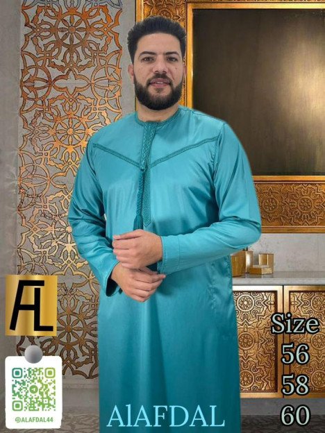 Qamis "Al Afdal" – L'Élégance Masculine de Turquie