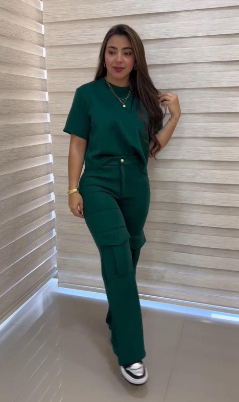 Le Best-Seller Turc : Ensemble 2 Pièces "Cargo Élégance"