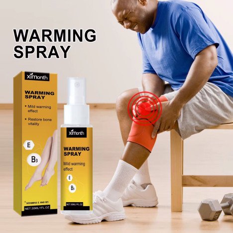 FOURNISSEUR EN CHINE  Ximonth Spray Thérapeutique Doux Chauffant pour les Os – Soin des Douleurs Lombaires, Genoux, Dos, Périostite, Raideurs Musculaires, Épaules, Arthrite