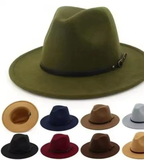 FOURNISSEUR À ADJAME  Chapeau Fedora Premium en Laine – Un Accessoire Intemporel à Fort Potentiel Commercial